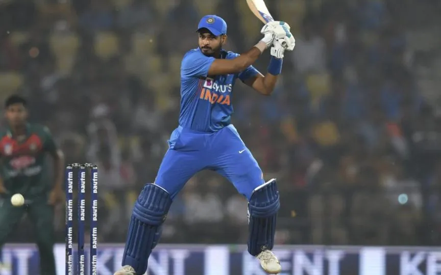 Shreyas Iyer's T20I Career (Source:@ICC,x.com)