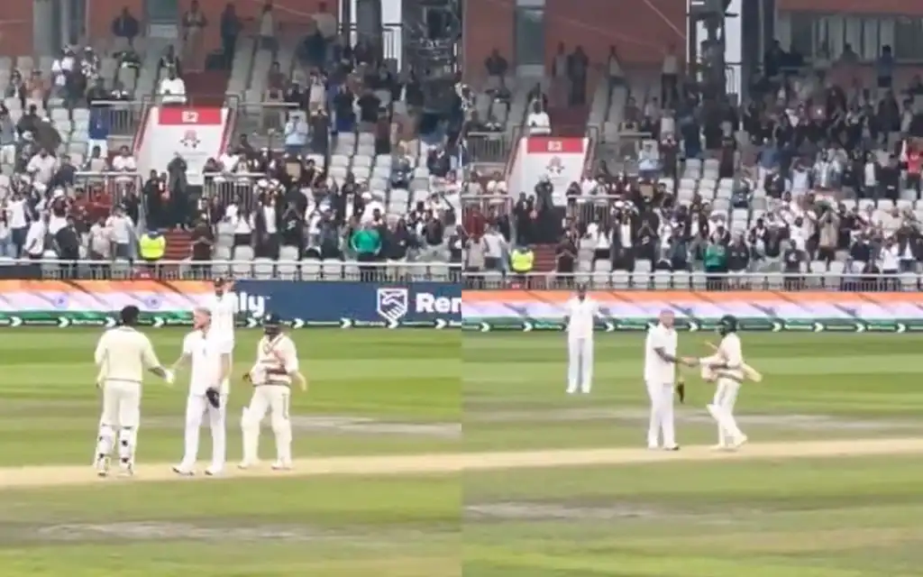 Jadeja, Sundar and Stokes - (Source : @ScreenGrab)