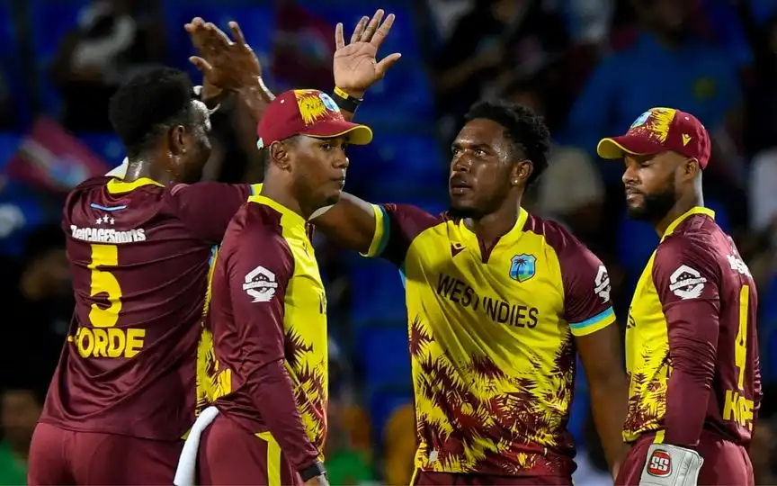 WI vs AUS (Source: @cricketcomau/X.com)