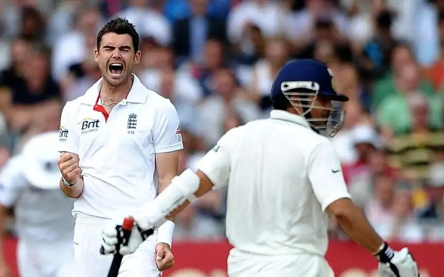 James Anderson vs Sachin Tendulkar was a battle for the ages [Source: @Sports_Himanshu/x.com]