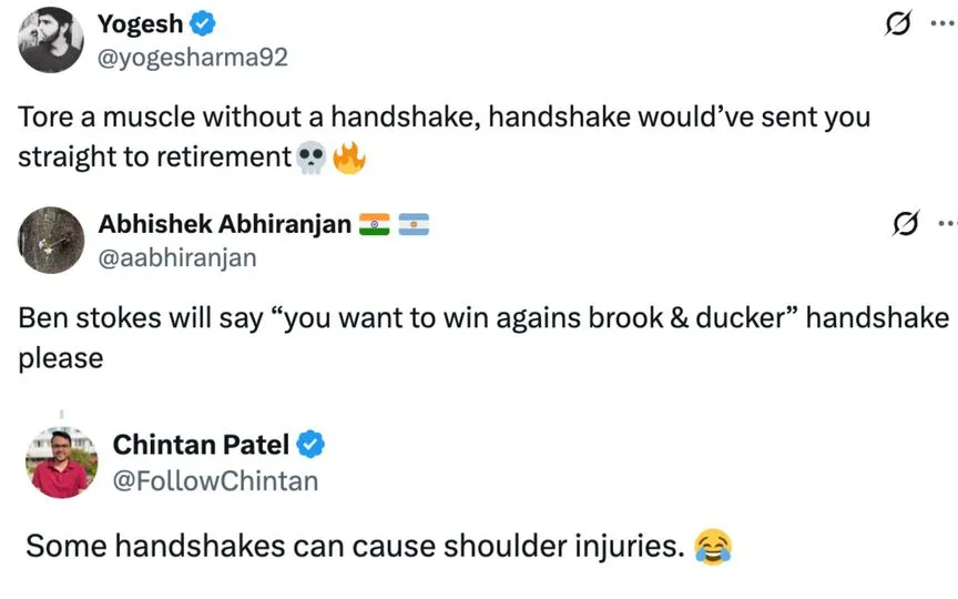 Fan tweets [Source: @yogesharma92, @aabhiranjan, @FollowChintan/X.com]