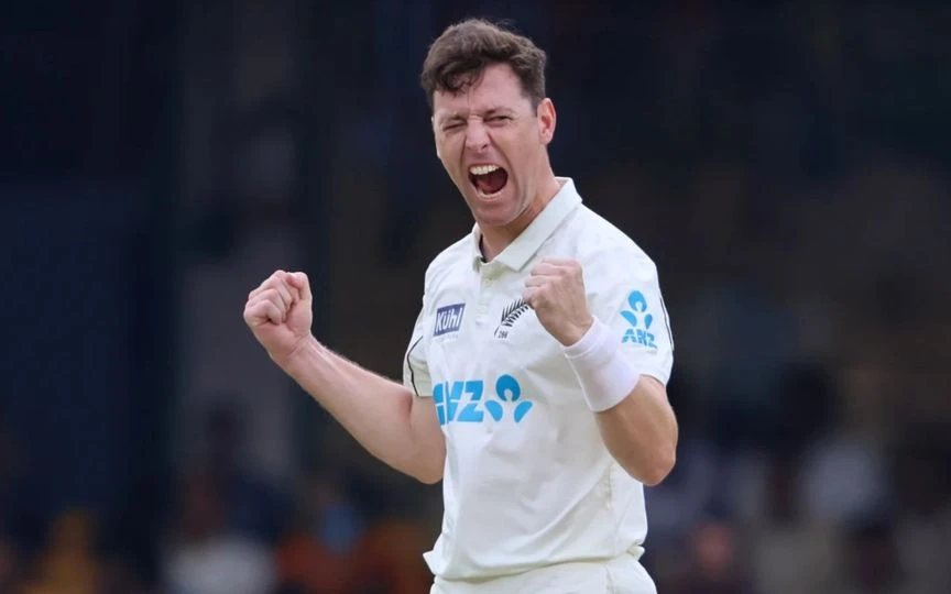 Matt Henry bagged a fifer vs Zimbabwe [Source: @ABsay_ek/x.com]