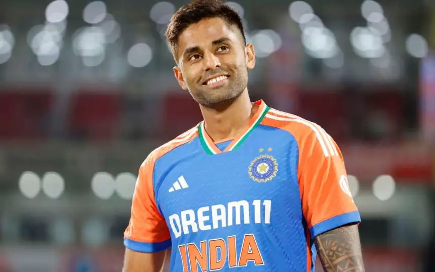 Suryakumar Yadav In Indian Jersey (Source: @CricCrazyJohns/x.com)