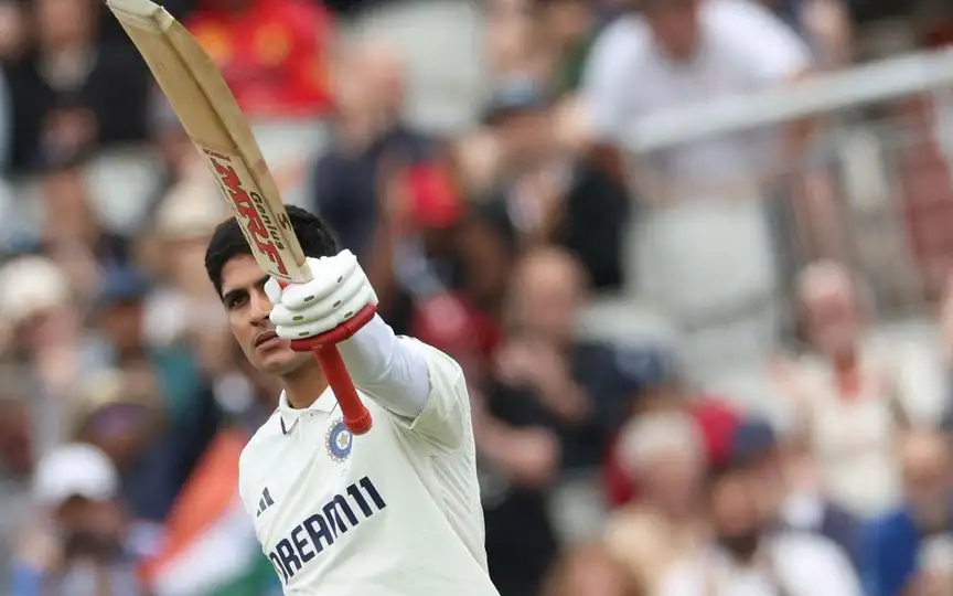 Shubman Gill in action [Source: AFP]