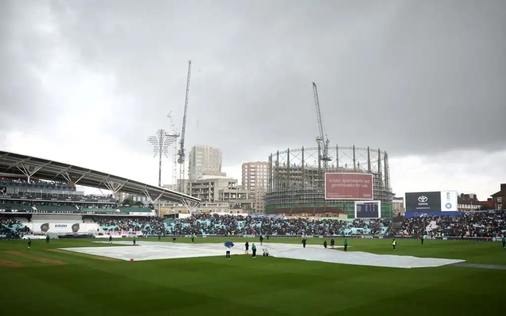 Rain at the Oval [Source: AFP Photo]