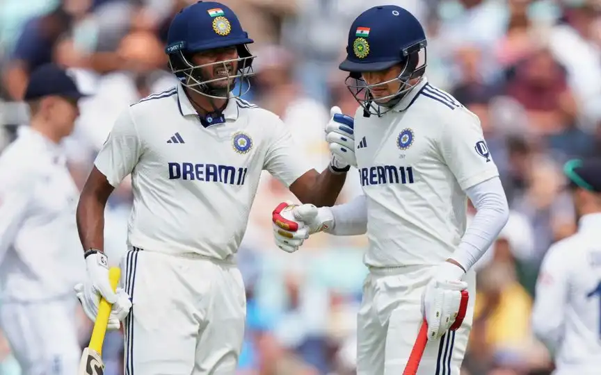 Shubman Gill and Sai Sudharsan at Oval (Source: AP Photos)