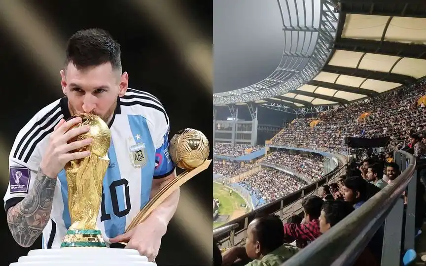 Lionel Messi to attend an event at Wankhede Stadium [Source: @CricCrazyJohns, @The_kafir_boy_2/x.com]