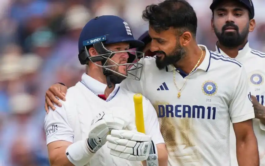 Akash Deep and Ben Duckett - (Source : AP)