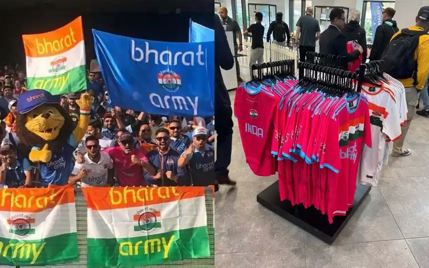 Bharat Army [Source: @CricCrazyJohns, @thebharatarmy/x]