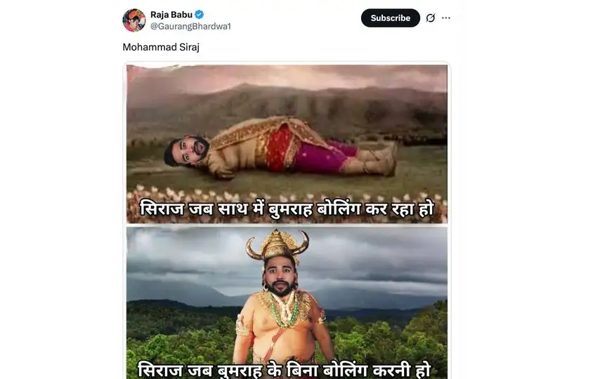 Fan tweet [Source: @GaurangBhardwa1/X.com]