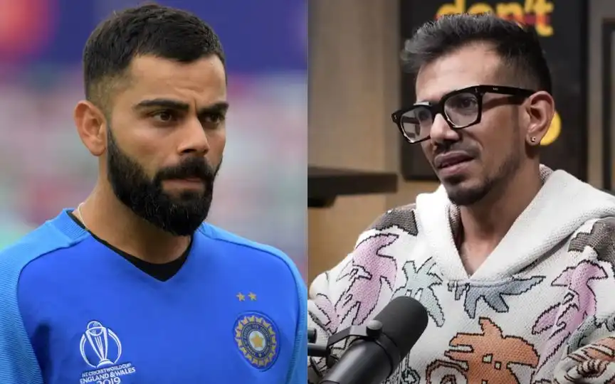 Virat Kohli and Yuzvendra Chahal [Source: @Raj Shamani/YouTube.com]