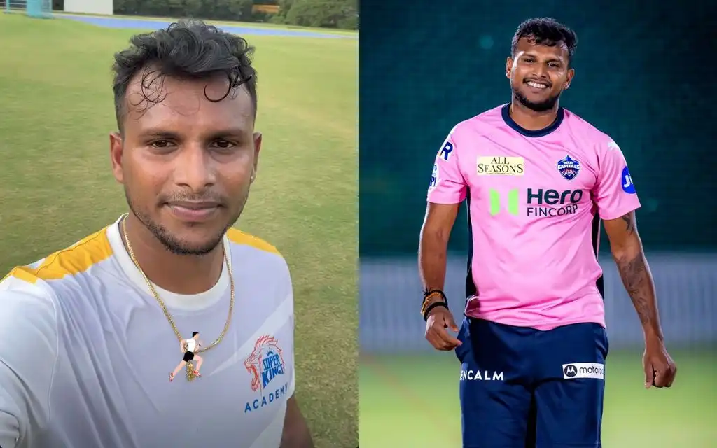 Natarajan spotted at different IPL franchise camp [Source: @CricCrazyJohns/X.com]