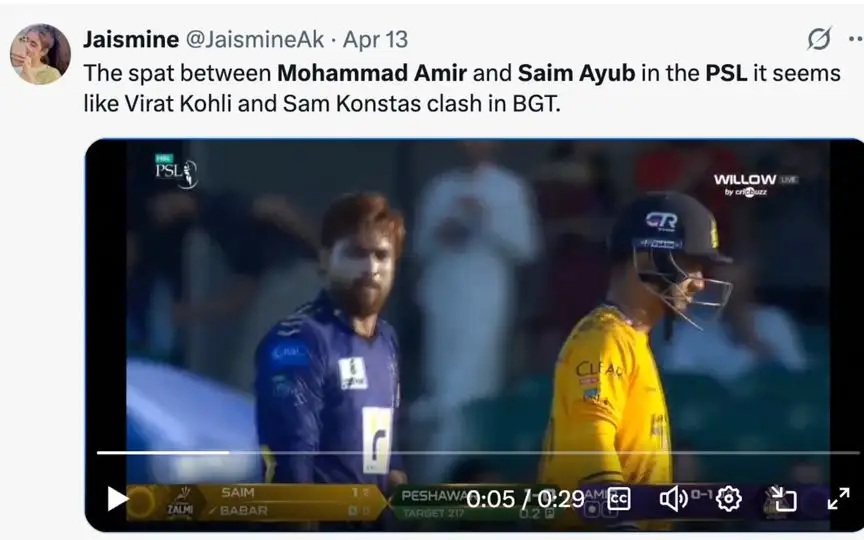 Fan tweet [Source: @JaismineAk/X.com]