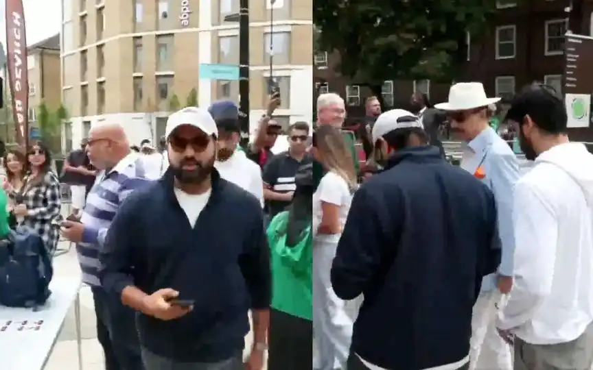 Rohit Sharma Attends ENG vs IND 5th Test; Former Test Captain Spotted At The Oval