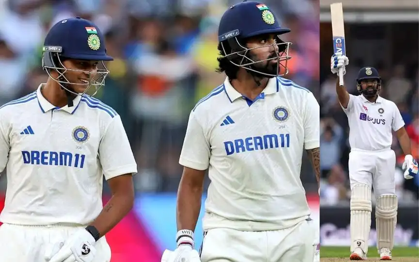 KL Rahul and Yashasvi Jaiswal (Source:@poetgod_7/X.com)