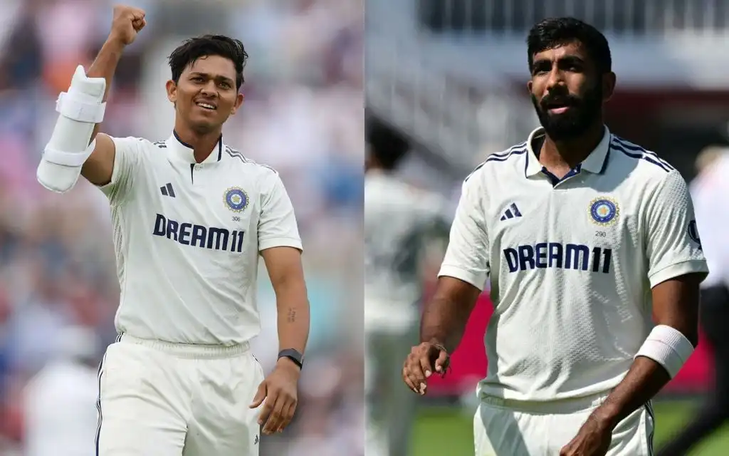 Yashasvi Jaiswal and Jasprit Bumrah [Source: @BCCI/x, AFP]