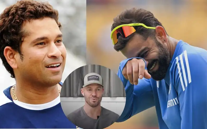 ABD chooses between Kohli and Tendulkar [Source: @jamanak90/X.com]