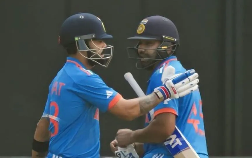 Rohit Sharma and Virat Kohli [Source: @asmemesss/x.com]