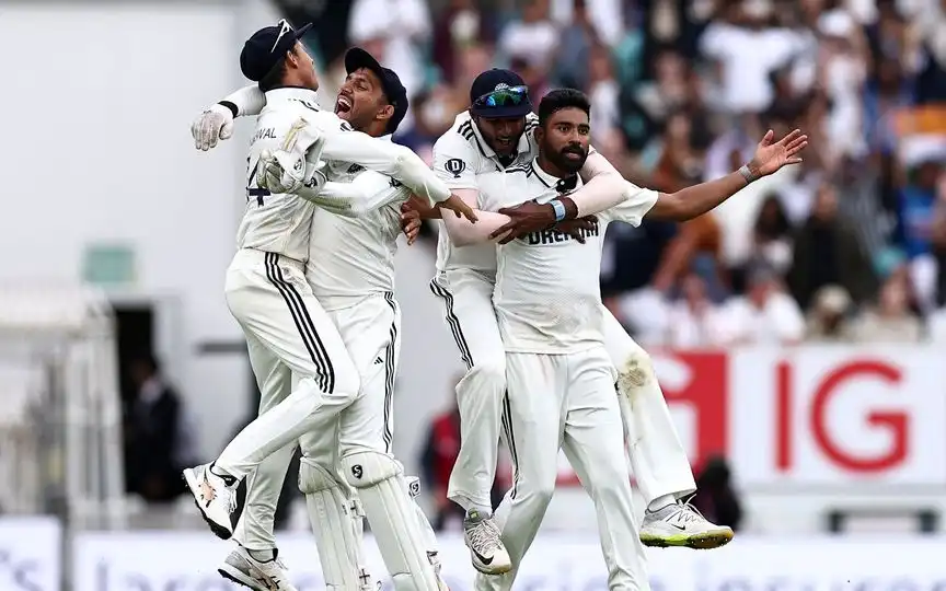 India Clinch An Absolute Thriller At The Oval! Siraj Flattens England To Draw Series 2-2