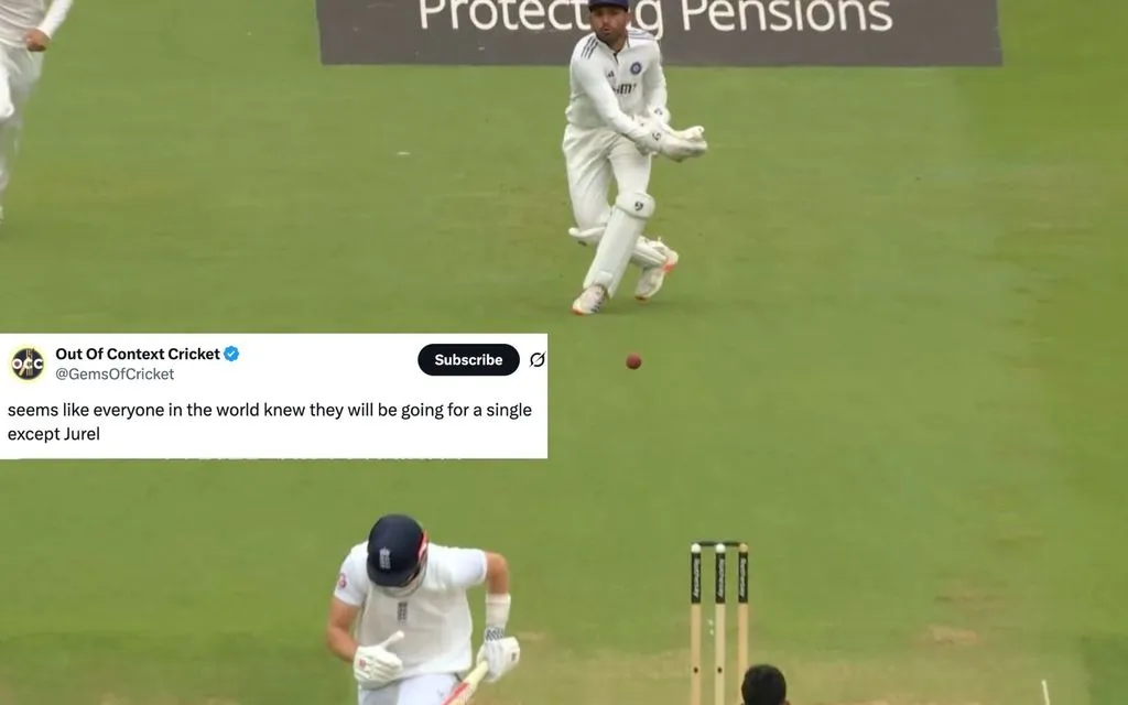 Dhruv Jurel on receiving end [Source: @100CapeTown, @GemsOfCricket/X.com]