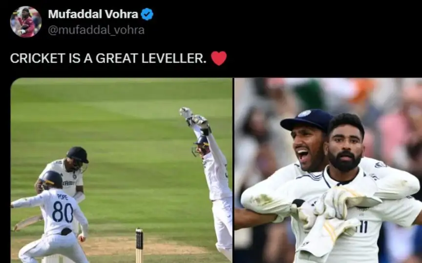 Screenshot from @mufaddal_vohra