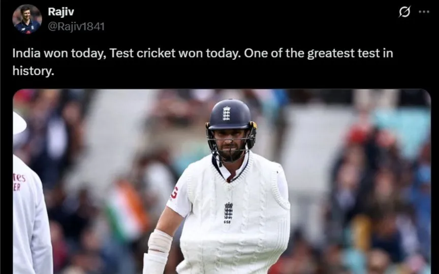 Screenshot from @Rajiv1841