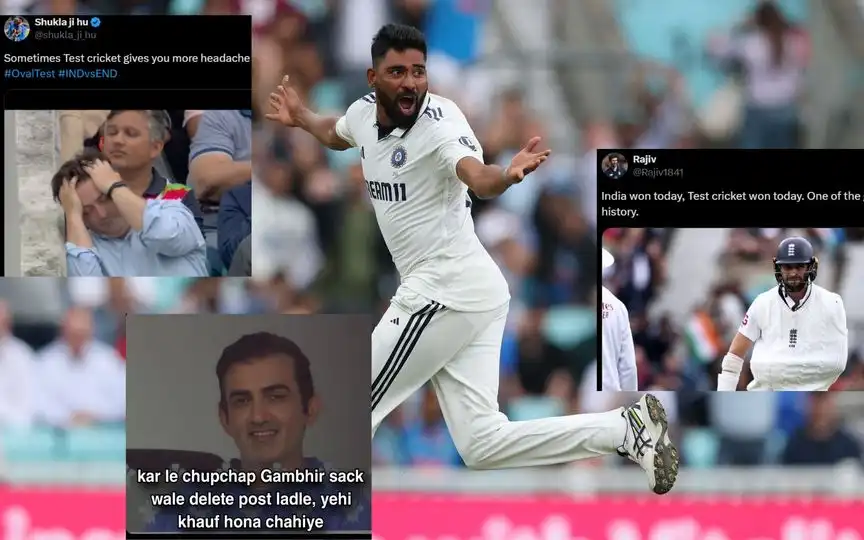 "Siraj You Superhero": Netizens React To India’s Spirited Win Vs England At Kennington Oval