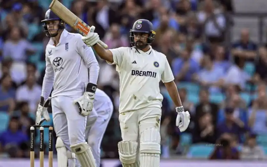 Karun Nair fifty - (Source : @DXP/X.com)