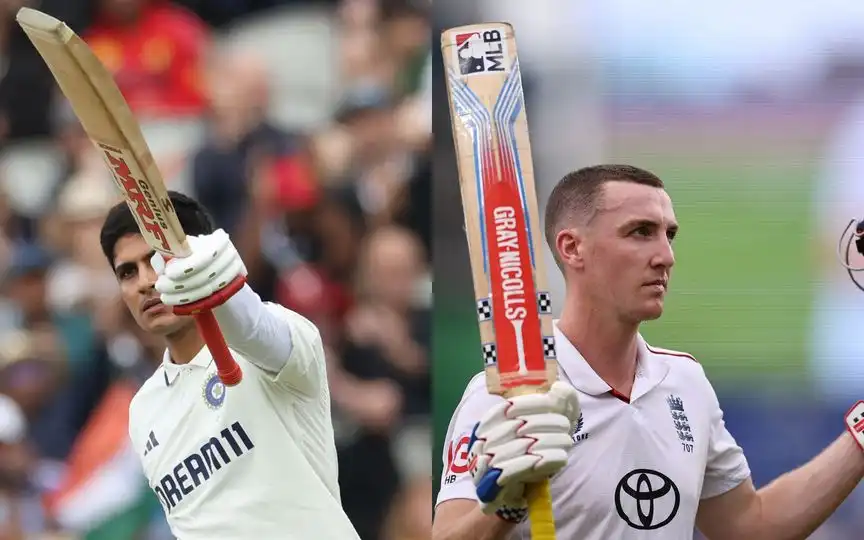 Shubman Gill and Harry Brook [Source: AFP]