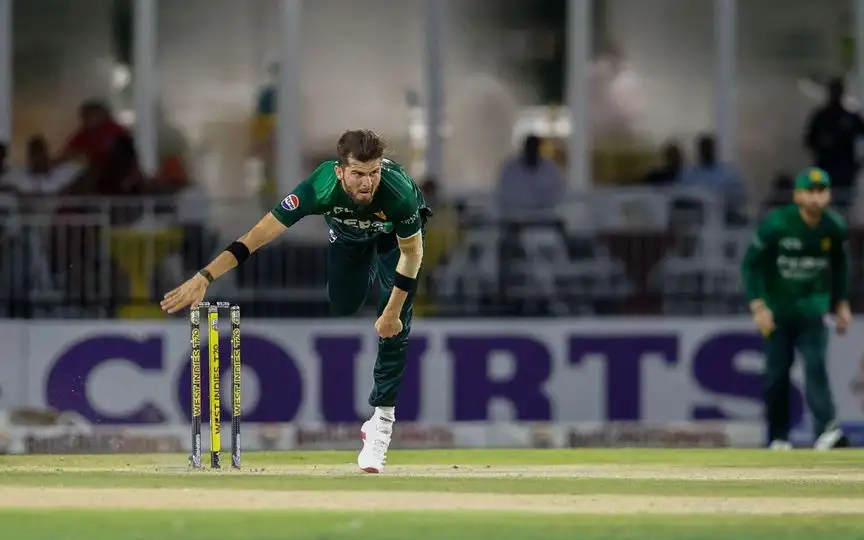 Shaheen has had a torrid time in T20Is [Source: AFP]