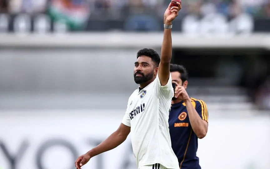 Mohammed Siraj attained multiple feats [Source: AFP]