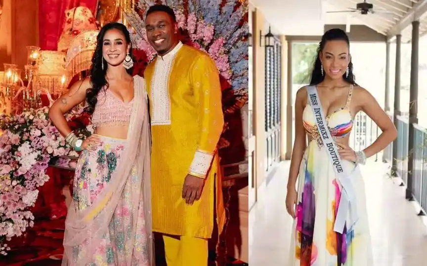 Meet Dwayne Bravo's Wife, Regina Ramjit (Source:@ImTanujSingh,x.com)