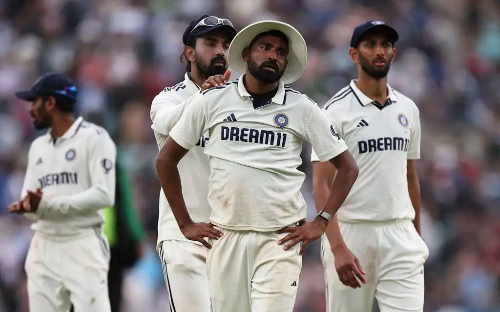 Mohammed Siraj bowled 185.3 overs in ENG Tests [Source: AFP]