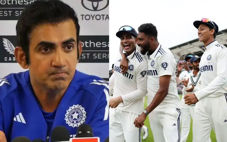 Gautam Gambhir envisions India's Test future [Source: @ProbalD68776849, @BCCI/x]