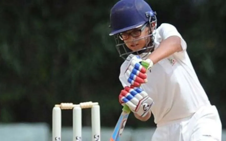 Rahul Dravid's Son, Samit Dravid (Source:@DravidFC,x.com)