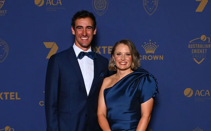 Mitchell Starc And Alyssa Healy (Source:@doncricket_,x.com)