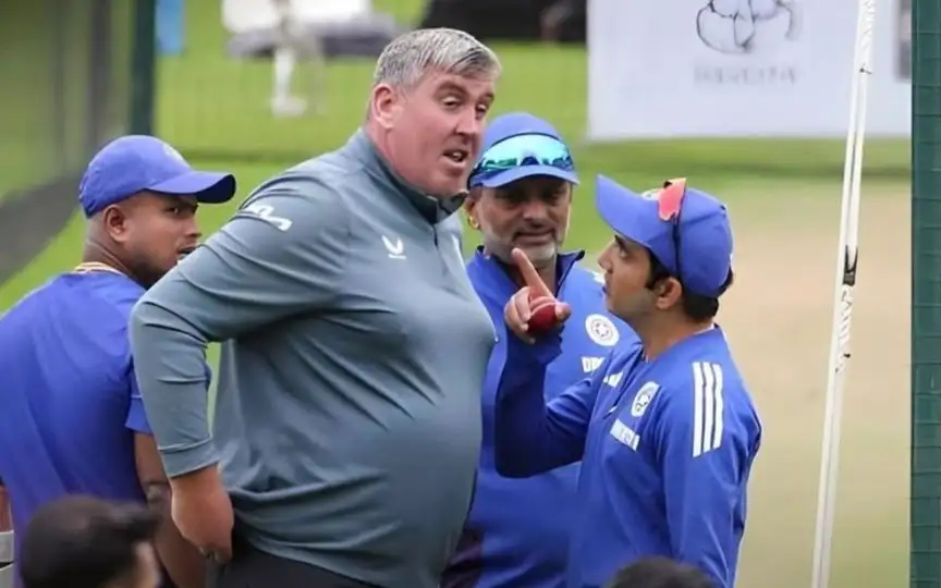 Gautam Gambhir in a heated exchange with Oval pitch curator 