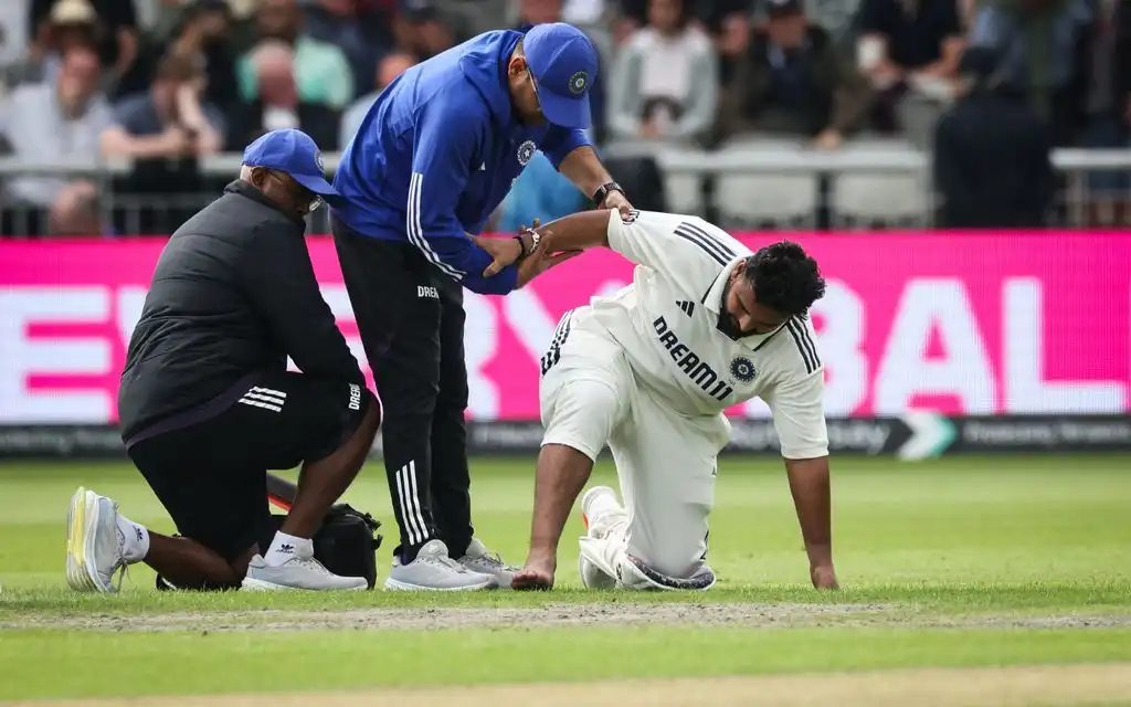 Rishabh Pant is recovering from a toe injury [Source: AFP]