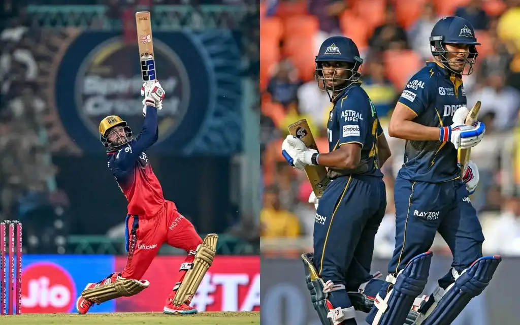 Jitesh and Sai Sudharsan in IPL 2025 [Source: AFP]