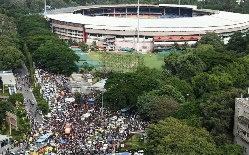 Chinnaswamy Stadium - (Source: AFP)