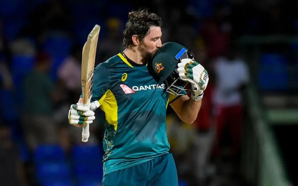 Tim David for Australia [Source: AFP Media]