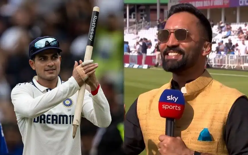 Dinesh Karthik Praises Gill's Captaincy Brilliance (Source: @IamRealMahi/x.com, @CricCrazyJohns/x.com)