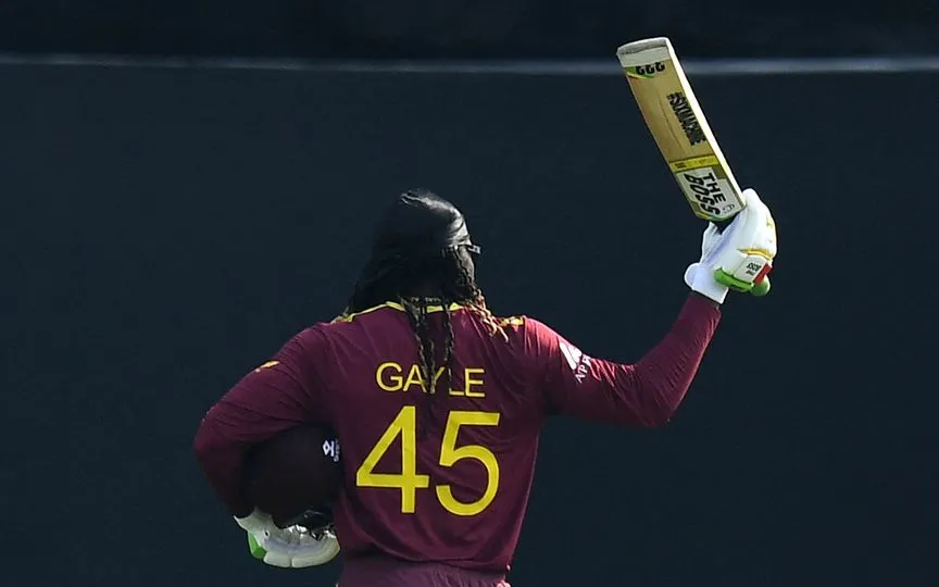 Chris Gayle has the highest run for West Indies in ODIs [Source: AFP Photos]