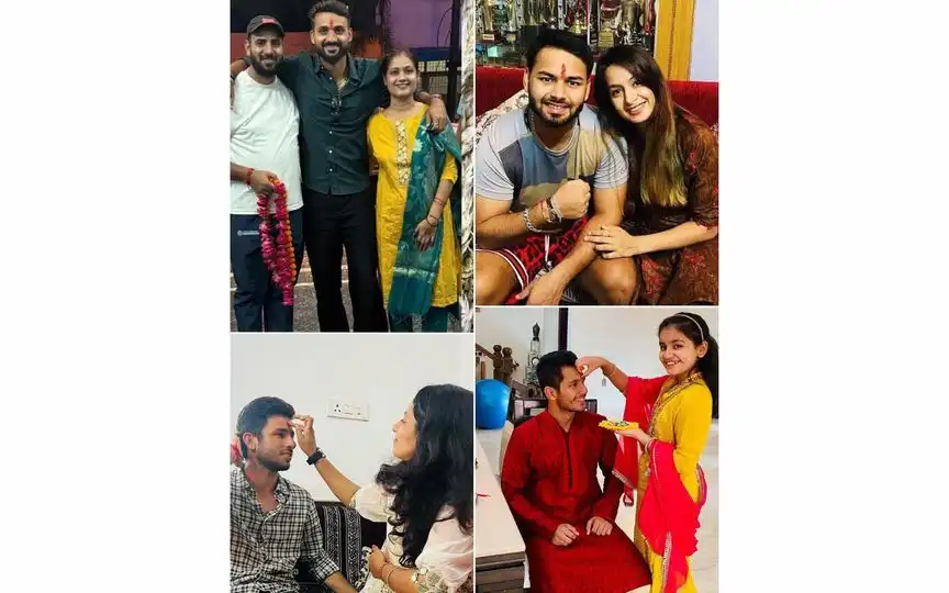 LSG shares pics of cricketers with their sisters [Source: @lucknowIPL/X.com]