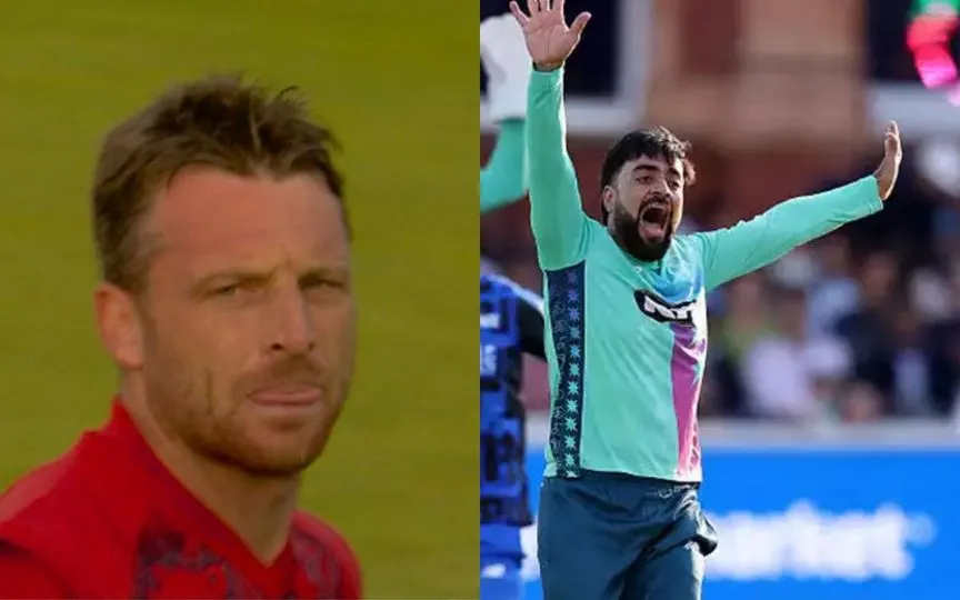 Jos Buttler and Rashid Khan [Source: @CricCrazyJohns, @sullysamman/x]
