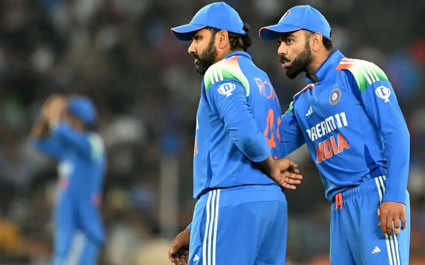Rohit Sharma and Virat Kohli [Source: AFP Photos]