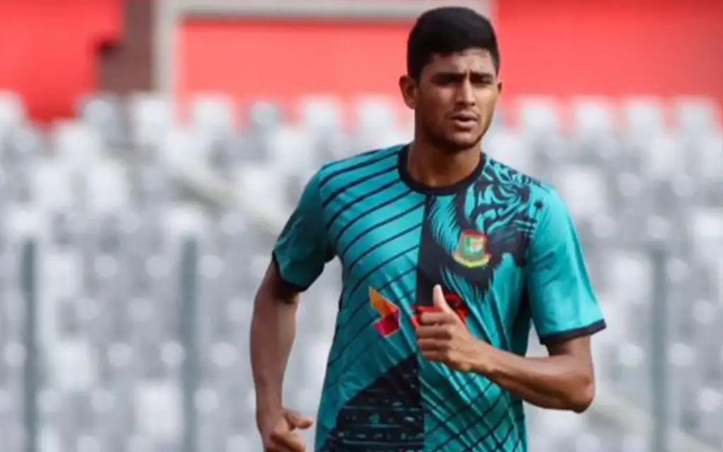 Nahid Rana Shines In The Fitness Test (Source: @BDCricTime/x.com)
