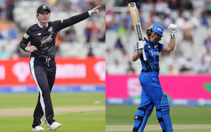 Beth Mooney and Grace Harris (Source: @imfemalecricket, @HomeOfCricket/X.com)