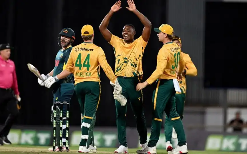 Rabada creates history [Source: AFP Photo]
