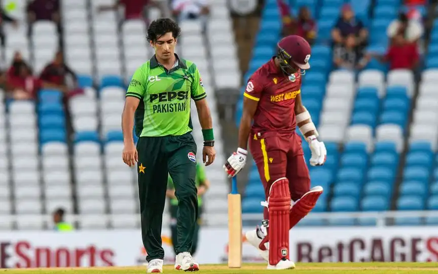 Naseem Shah won't play 2nd ODI vs WI [Source: AFP]